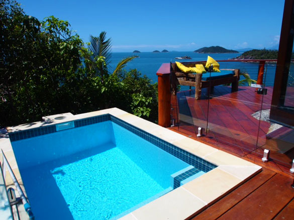 the plunge pool